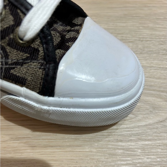 DKNY Canvas Logo Tennis Shoes Women's Size 7.5 - Picture 11 of 12